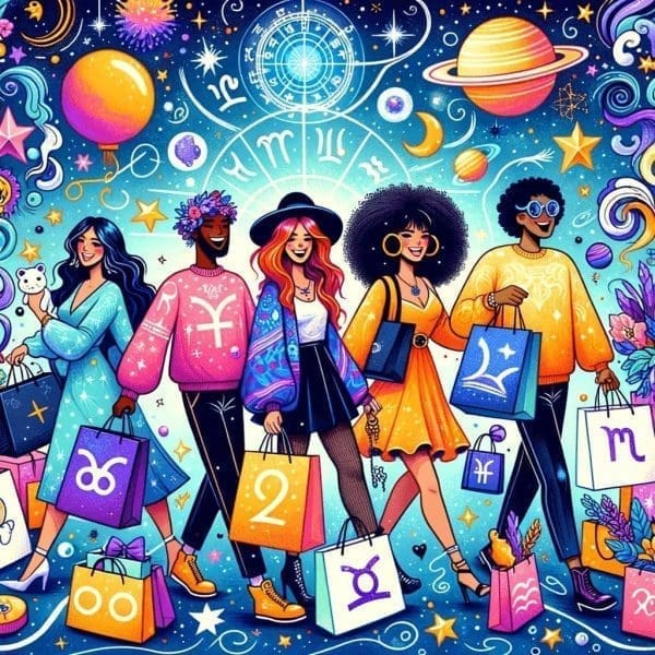 Star-Struck Spenders- The 6 Zodiac Signs That Can't Resist a Shopping Spree
