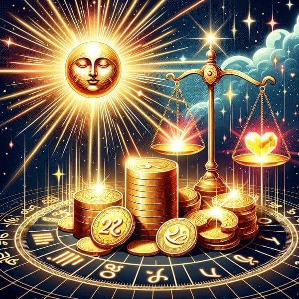 The Sun in the 2nd House- A Radiant Portfolio of Values and Wealth