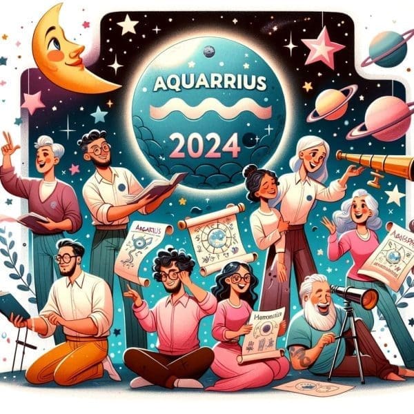 Aquarius Moon Sign Horoscope 2024- Cosmic Insights and Stellar Predictions