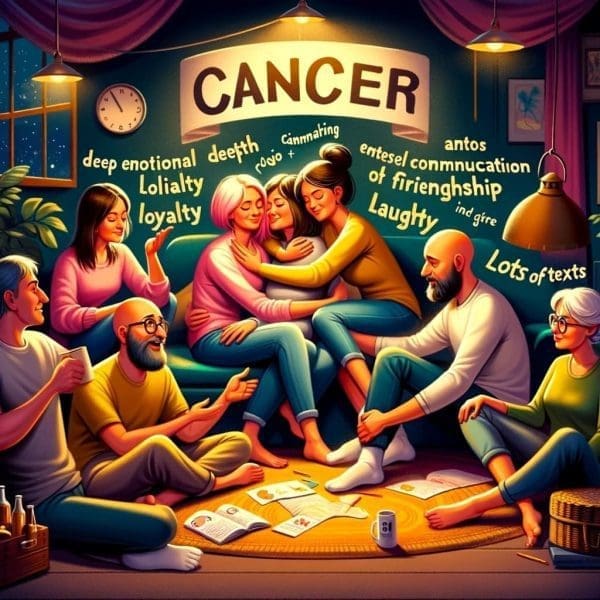 Cancer’s Approach to Friendship: Loyalty, Laughter, and Lots of Texts