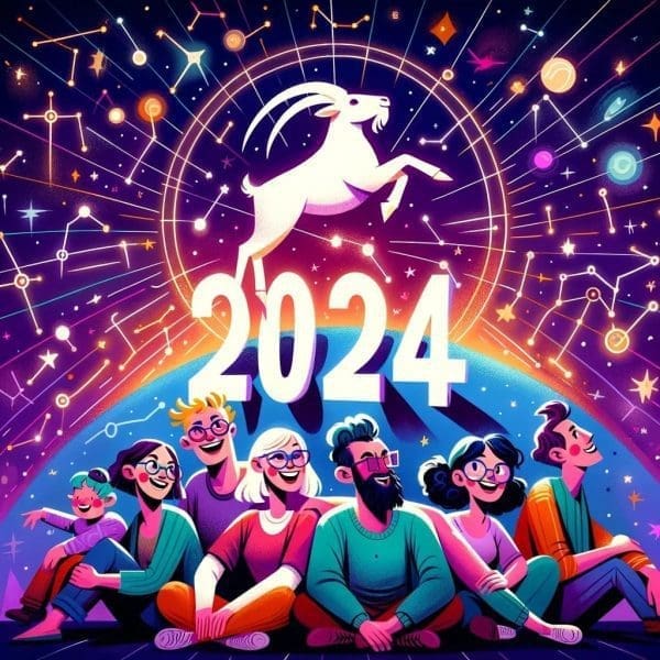 Capricorn 2024 Moon Sign Horoscope- Cosmic Insights and Stellar Predictions