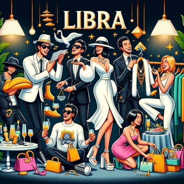 Libra's Love Affair with Luxuries- A Comedic Take