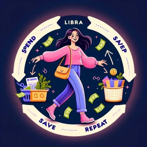 Libra’s Relationship with Money: Spend, Save, Repeat