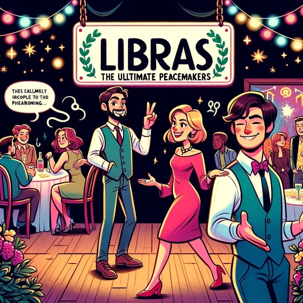 Libras at Parties- The Ultimate Peacemakers