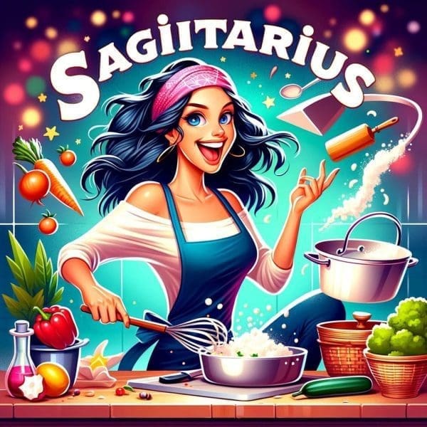 Sagittarius and Spontaneous Combustion- The Adventure of Cooking Dinner