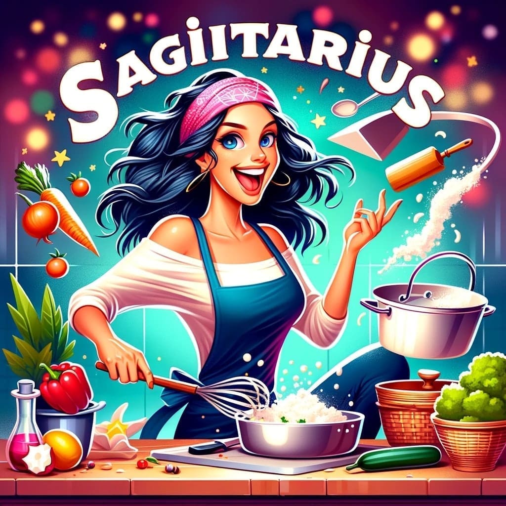 Sagittarius and Spontaneous Combustion- The Adventure of Cooking Dinner