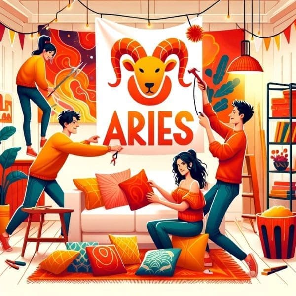 The Aries Home- Decorating Tips to Match Your Fiery Personality