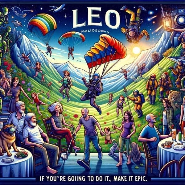 The Leo Philosophy: If You're Going to Do It, Make It Epic