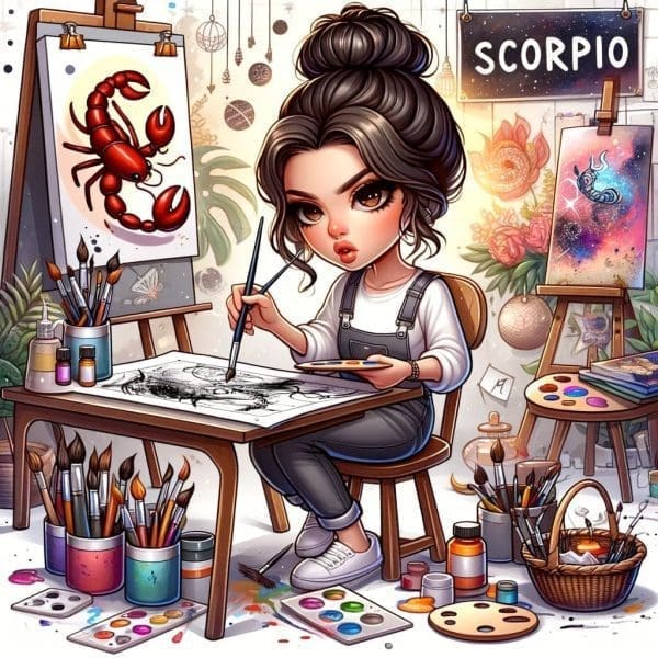 The Scorpio Artist- Creative Expression through Depth and Emotion