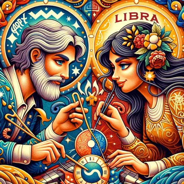 Aquarius and Libra Love Compatibility: Harmonizing Minds and Hearts