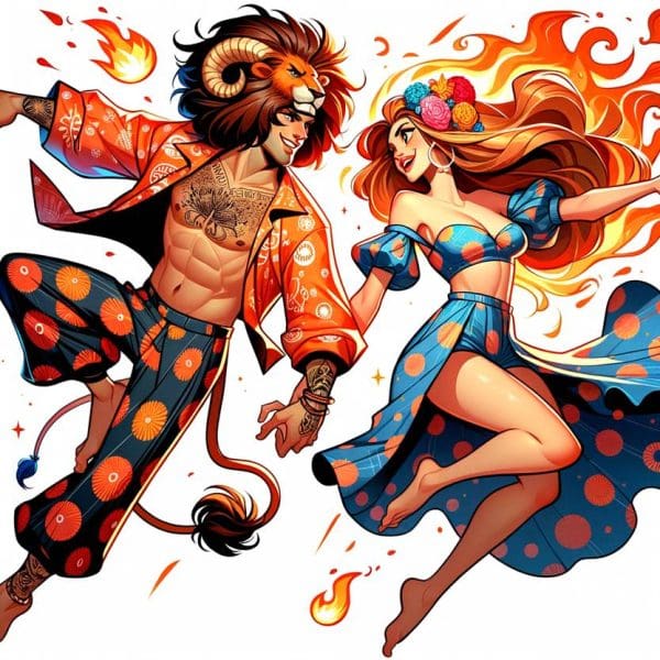 Aries and Leo Love Compatibility: Passionate Flames or Fiery Clashes?