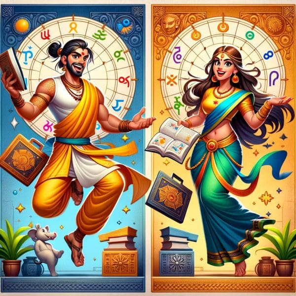 Comparing Vedic and Western Astrology: Insights into Behavioral Differences