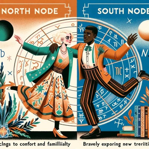 The Role of the North Node vs South Node in Astrology