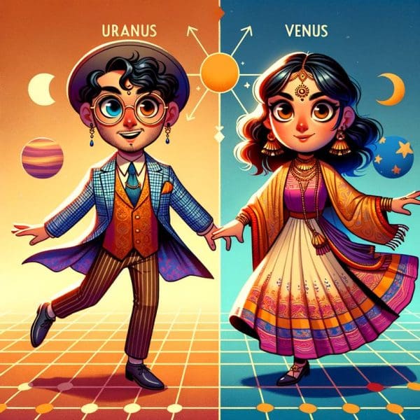 Understanding Uranus Square Venus Transits