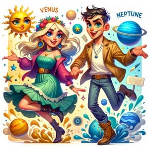 Venus Square Neptune Synastry: Confusion and Idealization in Relationships