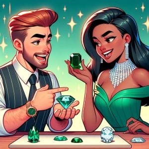 What Are the Differences Between an Emerald and a Green Sapphire?
