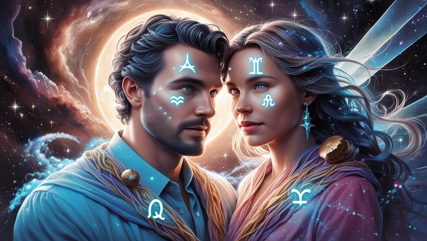 Aquarius Man and Sagittarius Woman - Love Compatibility Calculator