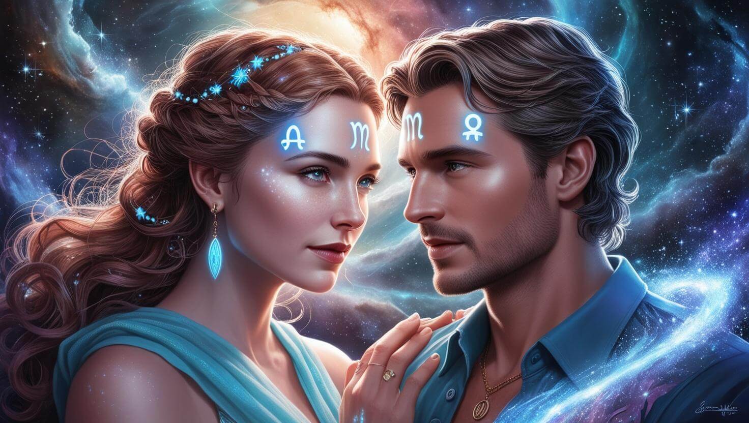 Aquarius Woman and Aquarius Man - Love Compatibility Calculator