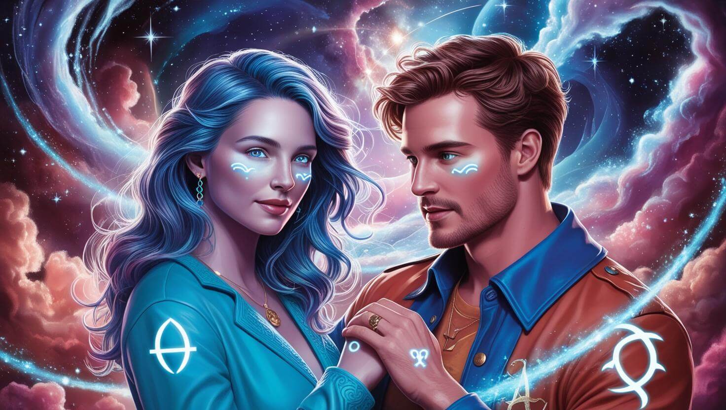 Aquarius Woman and Taurus Man - Love Compatibility Calculator