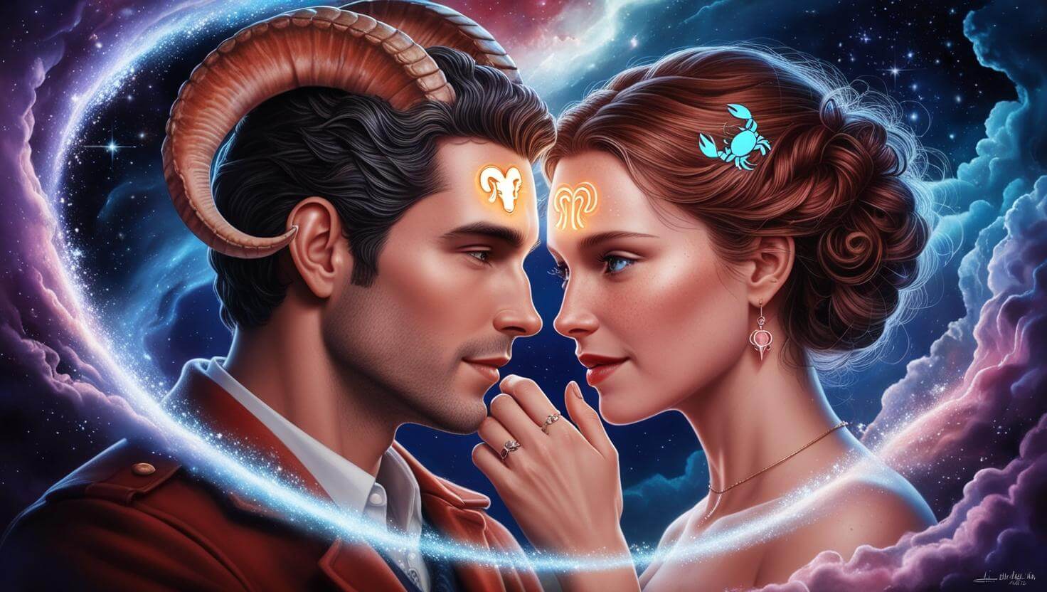 Aries Man and Cancer Woman - Love Compatibility Calculator