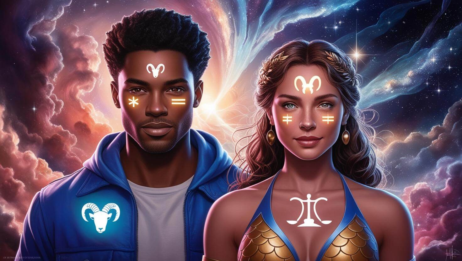 Aries Man and Libra Woman - Love Compatibility Calculator