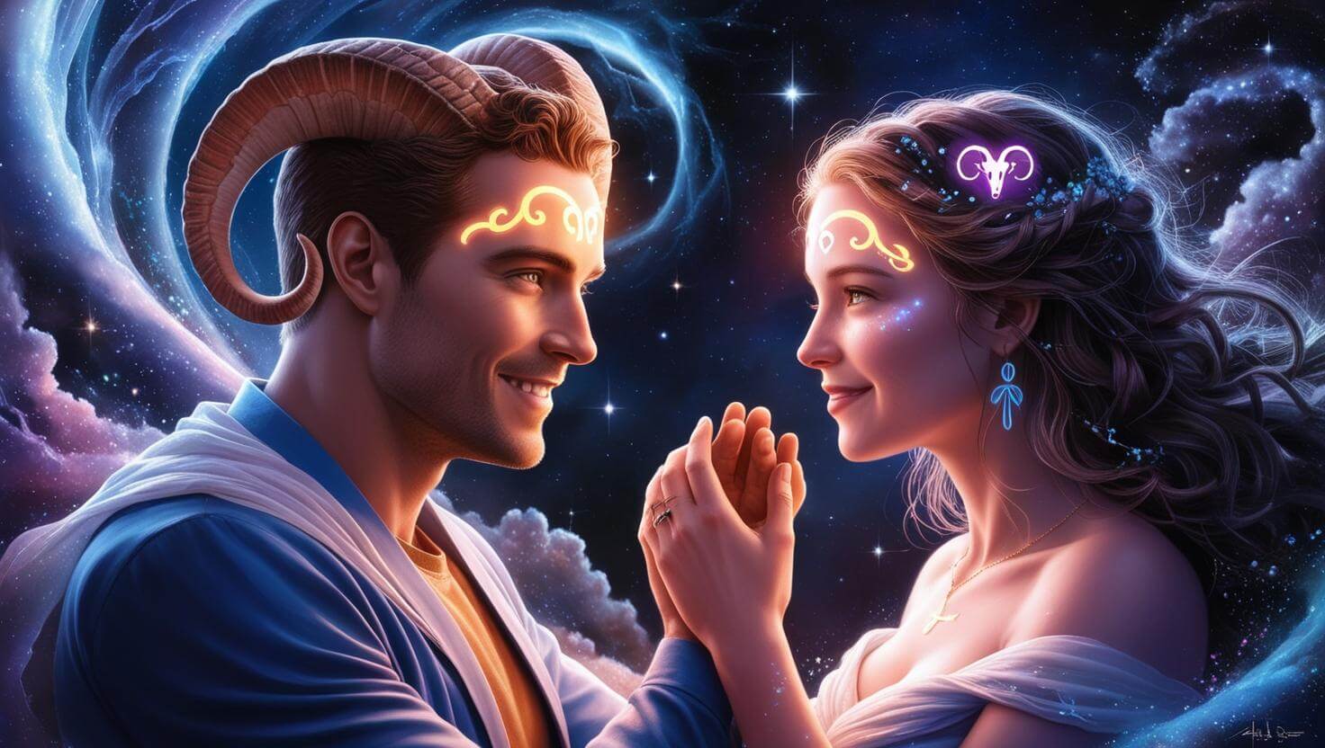 Aries Man and Pisces Woman - Love Compatibility Calculator