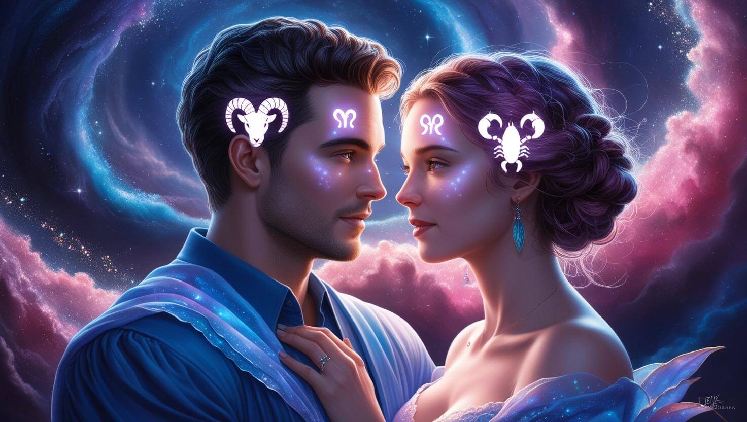 Aries Man and Scorpio Woman - Love Compatibility Calculator