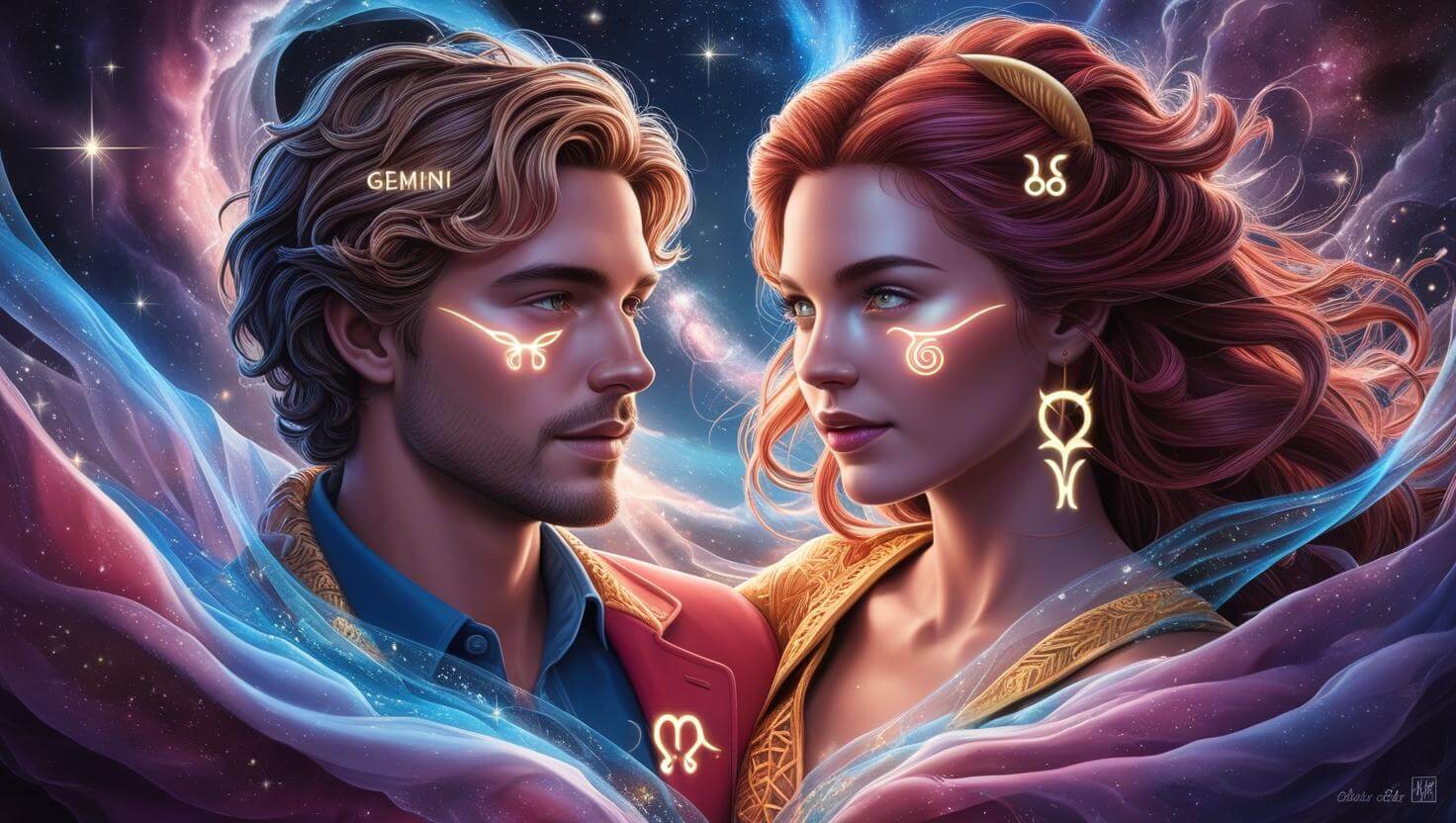 Gemini Man and Leo Woman - Love Compatibility Calculator
