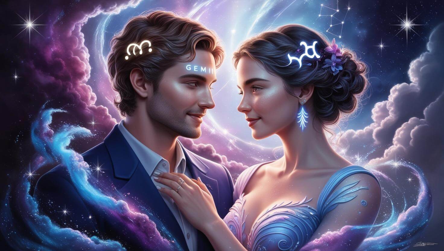 Gemini Man and Virgo Woman - Love Compatibility Calculator