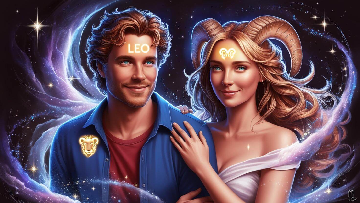 Leo Man and Aries Woman - Love Compatibility Calculator