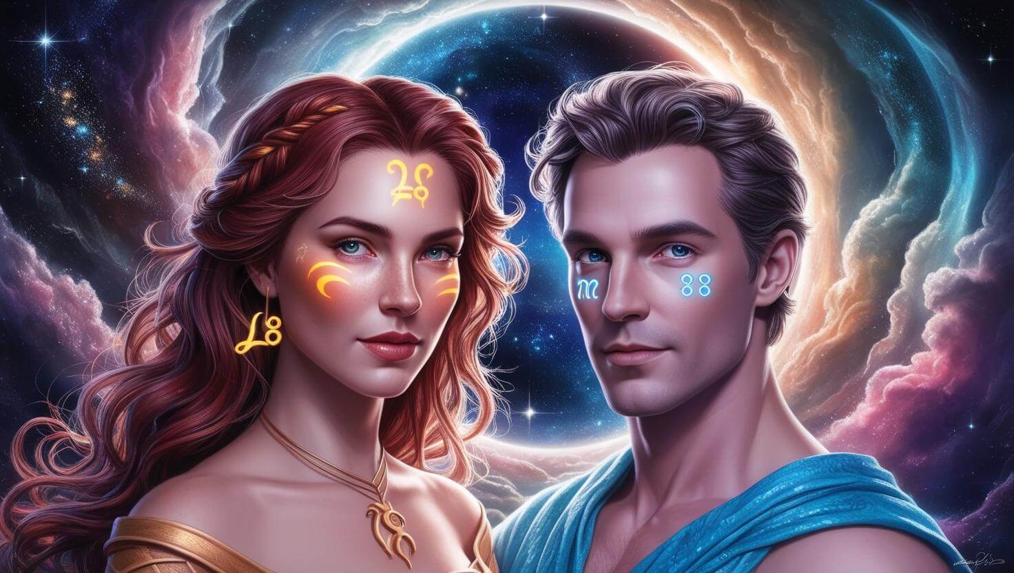 Leo Woman and Aquarius Man - Love Compatibility Calculator