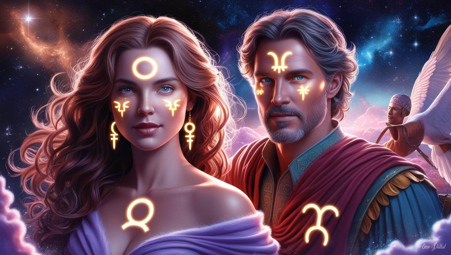 Leo Woman and Sagittarius Man - Love Compatibility Calculator