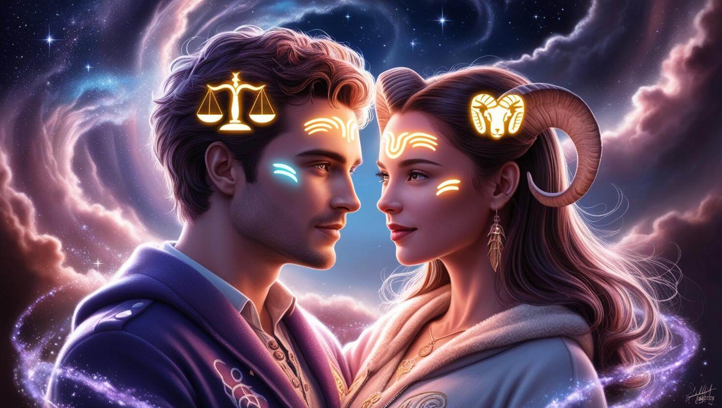 Libra Man and Aries Woman - Love Compatibility Calculator