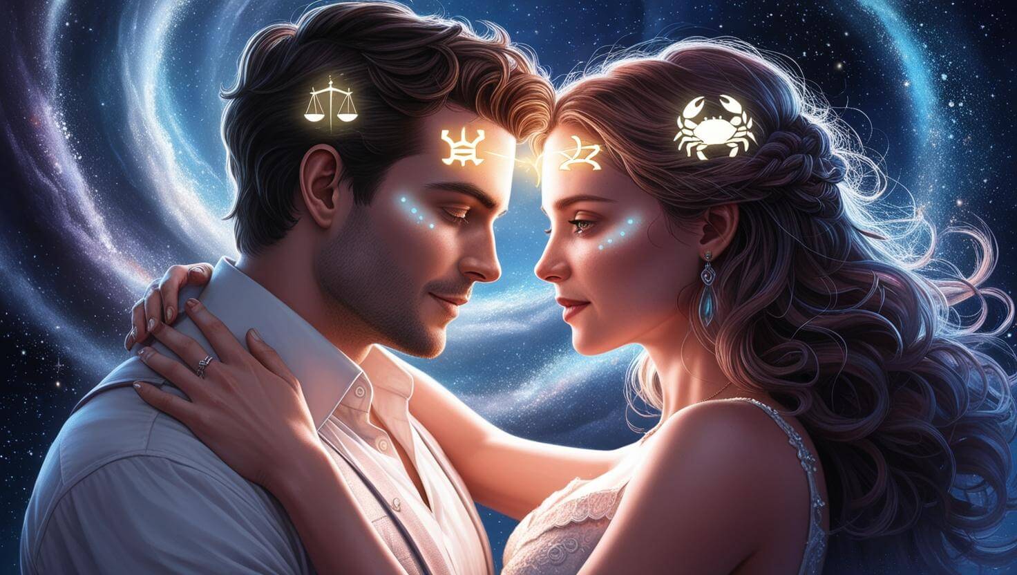 Libra Man and Cancer Woman - Love Compatibility Calculator