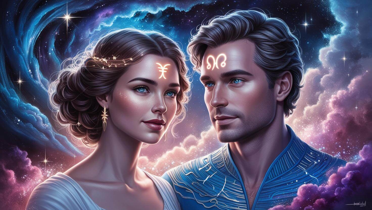 Libra Woman and Aquarius Man - Love Compatibility Calculator