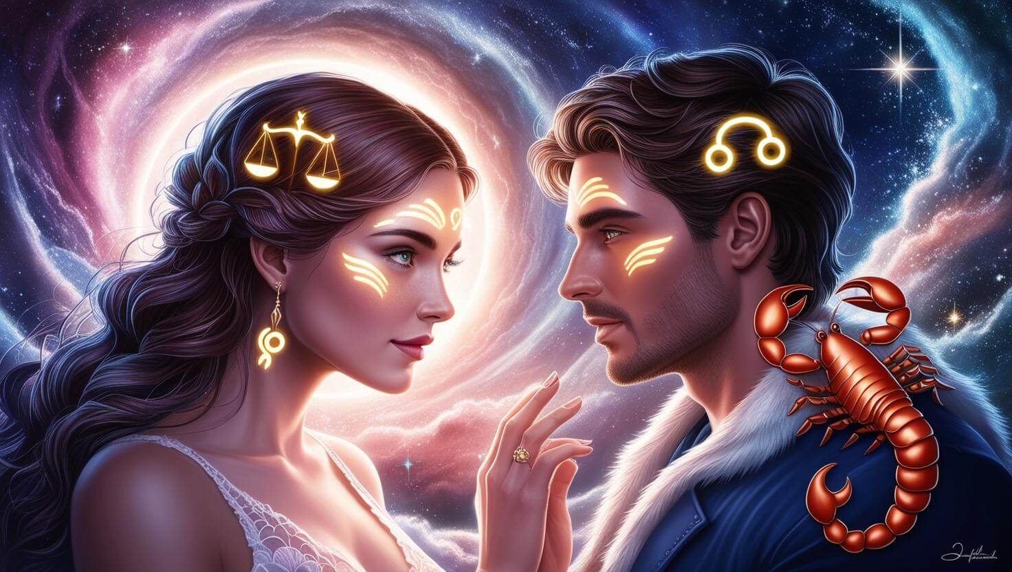 Libra Woman and Scorpio Man - Love Compatibility Calculator
