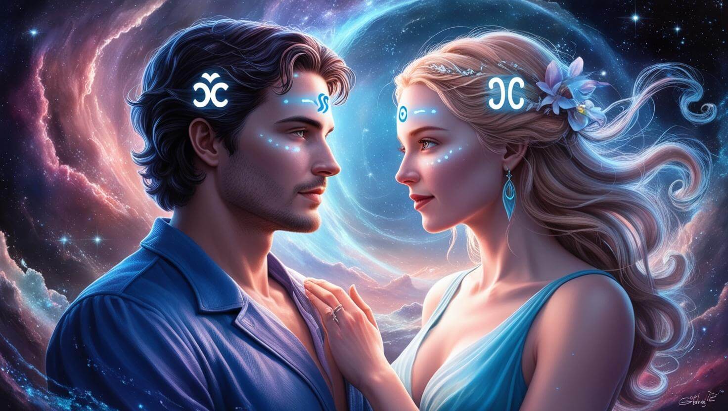 Pisces Man and Aquarius Woman - Love Compatibility Calculator