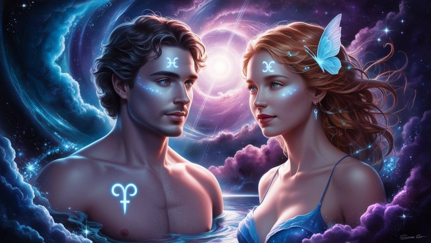 Pisces Man and Gemini Woman - Love Compatibility Calculator