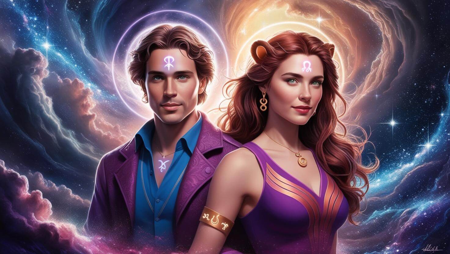 Pisces Man and Leo Woman - Love Compatibility Calculator