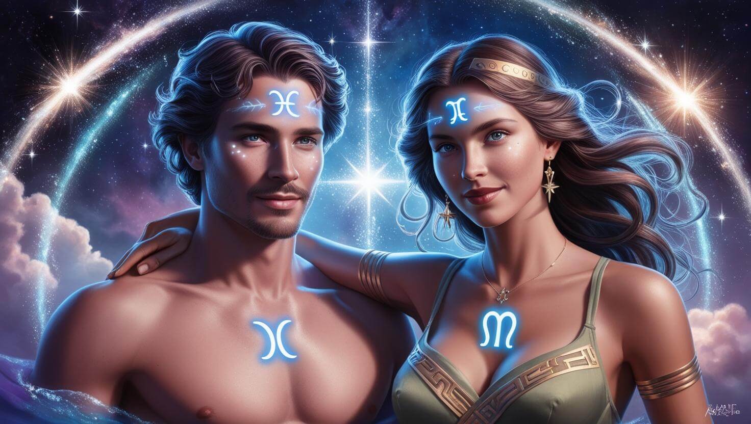 Pisces Man and Sagittarius Woman - Love Compatibility Calculator