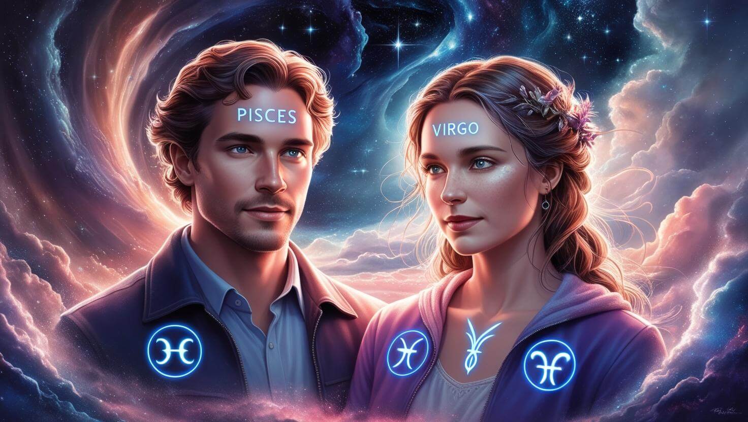 Pisces Man and Virgo Woman - Love Compatibility Calculator