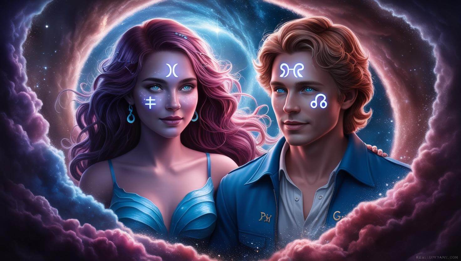 Pisces Woman and Gemini Man - Love Compatibility Calculator