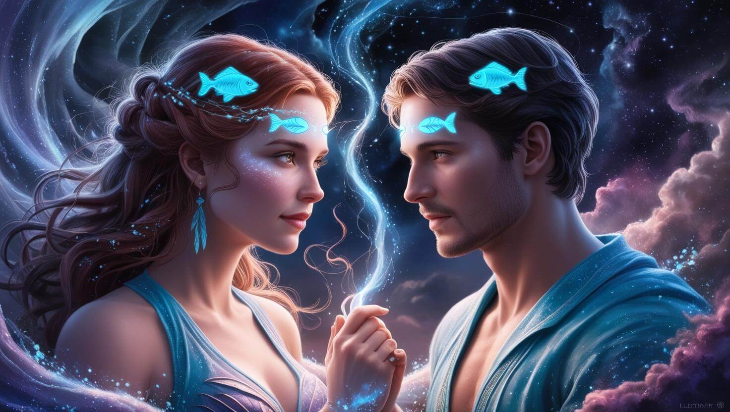 Pisces Woman and Pisces Man - Love Compatibility Calculator