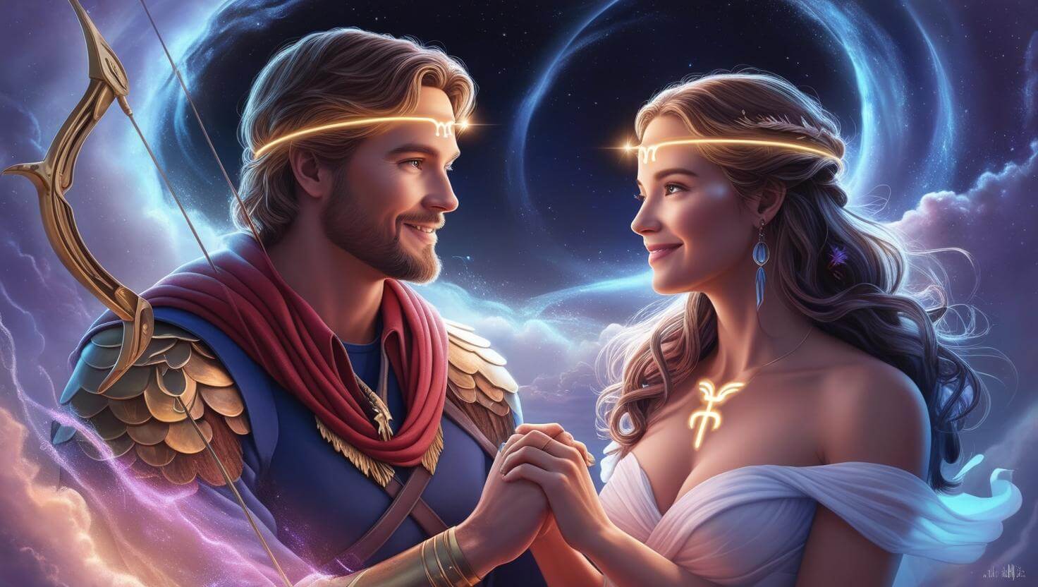 Sagittarius Man and Sagittarius Woman - Love Compatibility Calculator