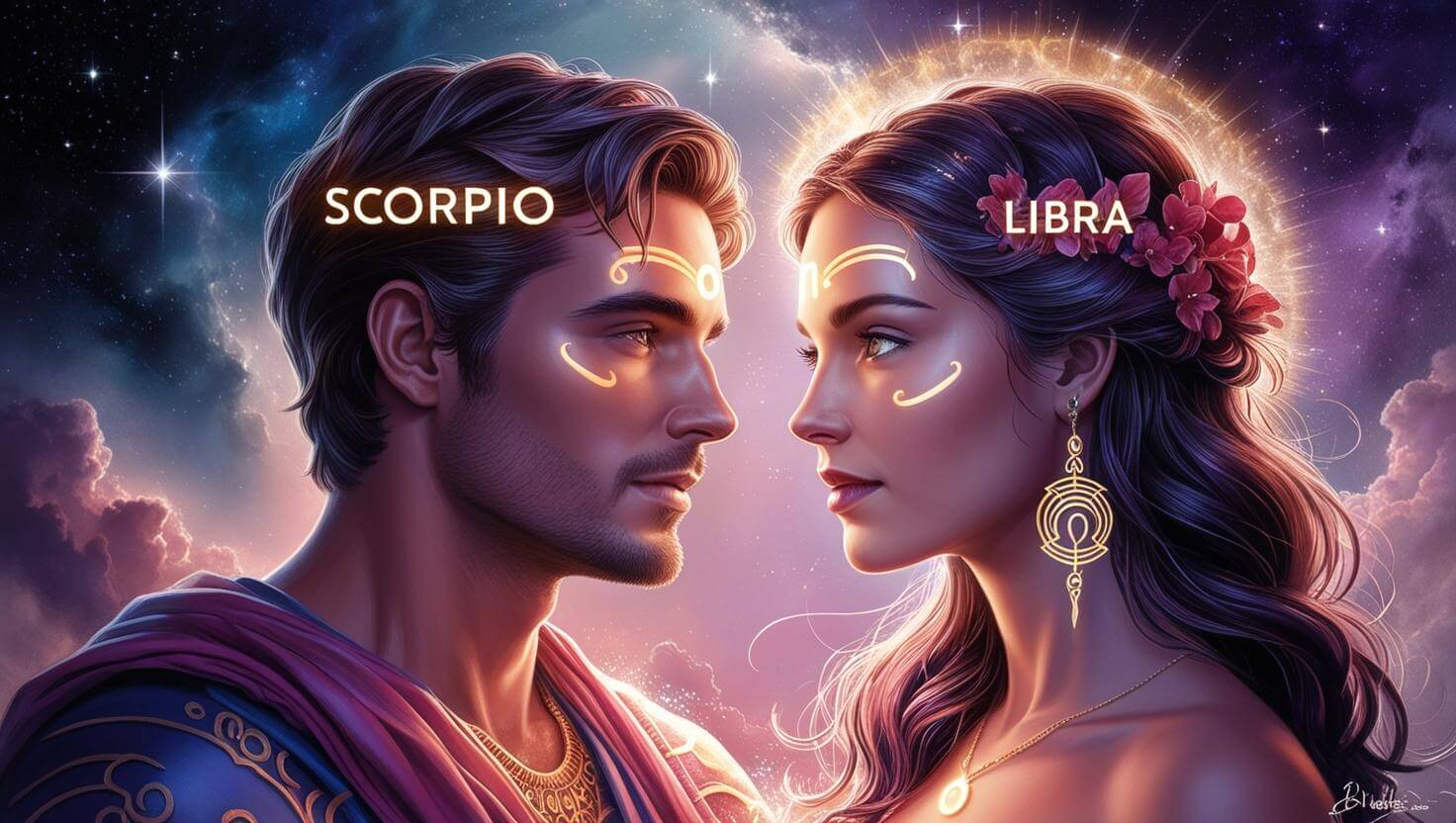 Scorpio Man and Libra Woman - Love Compatibility Calculator