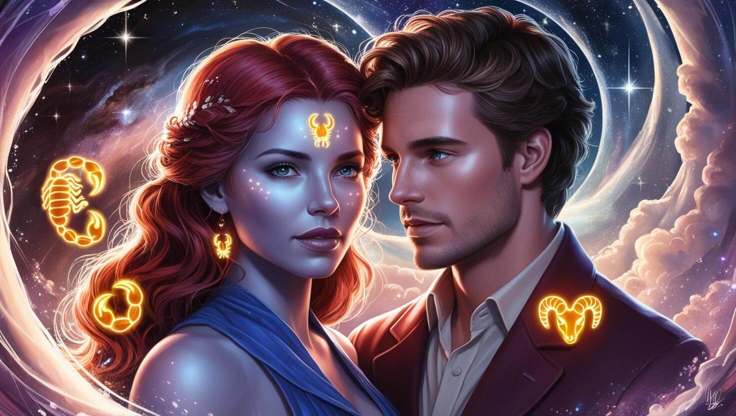 Scorpio Woman and Aries Man - Love Compatibility Calculator