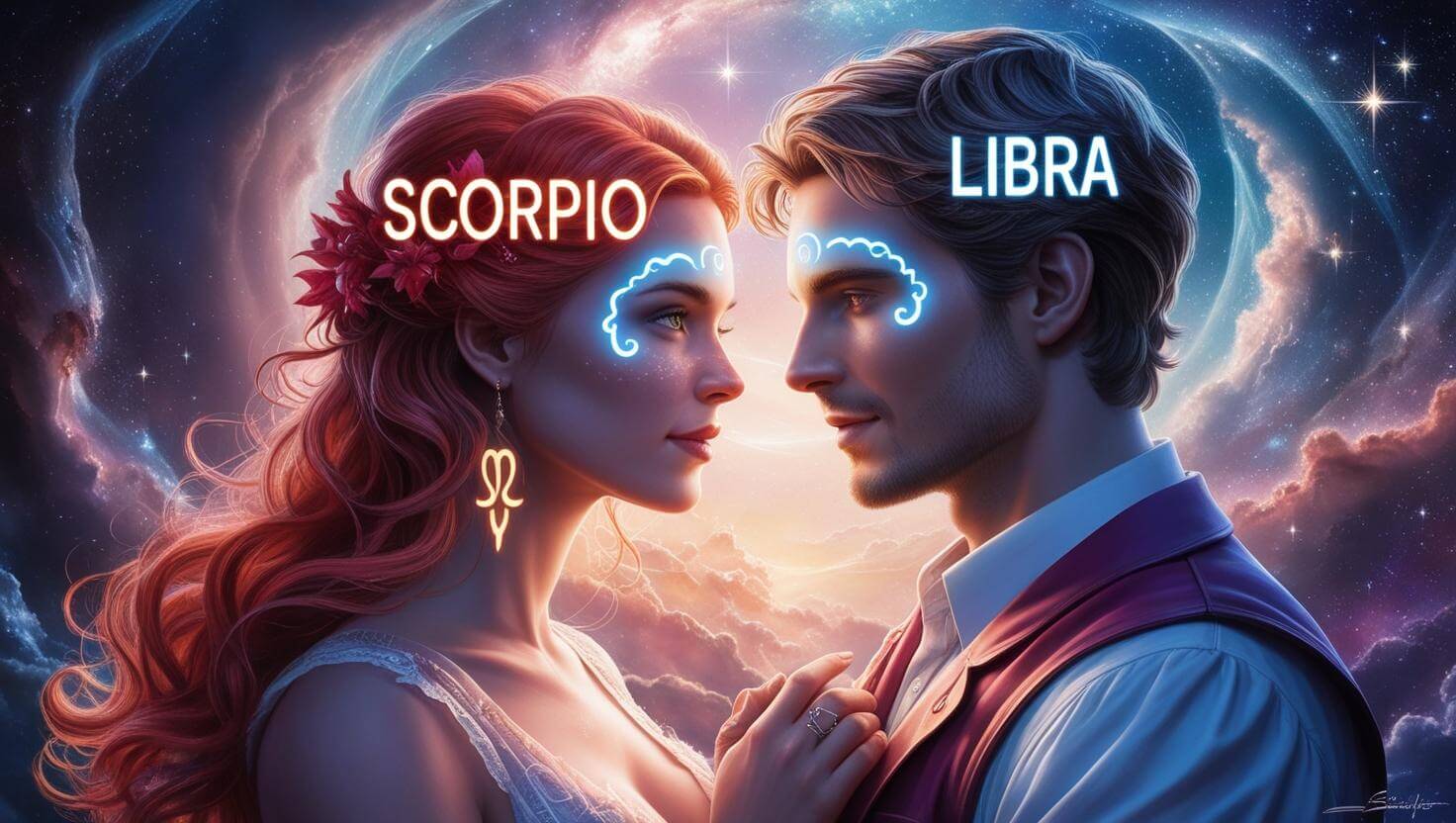 Scorpio Woman and Libra Man - Love Compatibility Calculator